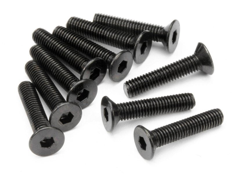 HPI-Z085 HPI Flat Head Screw M3x15mm (Hex Socket/10pcs) [Z085] HPI