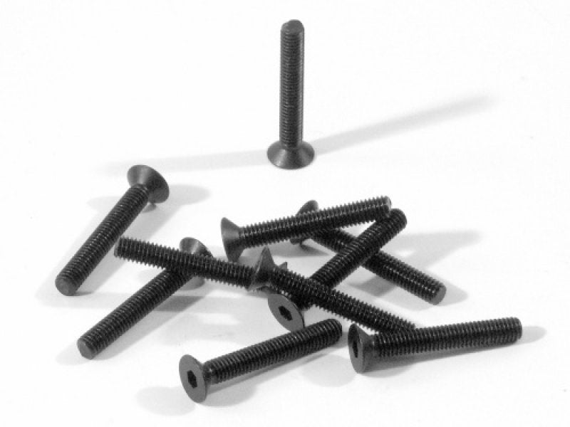 HPI-Z087 HPI Flat Head Screw M3x20mm (Hex Socket/10pcs) [Z087]