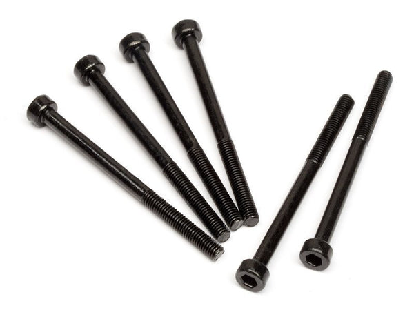 HPI-Z303 HPI Cap Head Screw M3x42mm (Black/6pcs) [Z303]