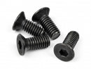 HPI-Z307 HPI Flat Head Screw M4X10mm (Hex Socket/Thin Type/4Pc) [Z307] HPI