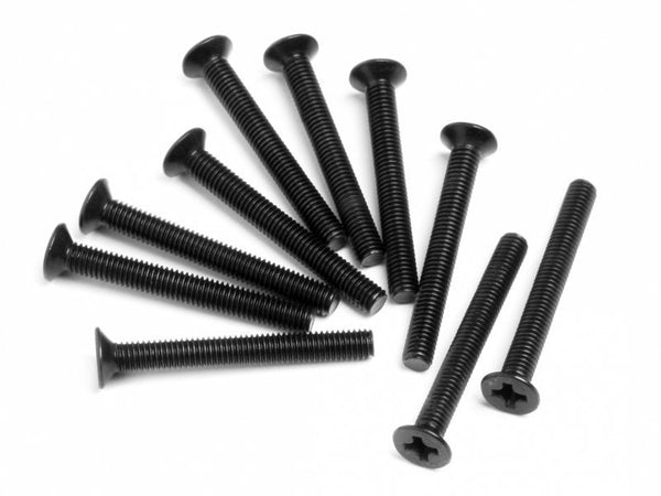 HPI-Z349 HPI Flat Head Screw M3X26mm (10Pcs) [Z349]