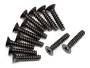 HPI-Z478 HPI TP. Flat Head Screw M2.6x12mm (12pcs) [Z478] HPI