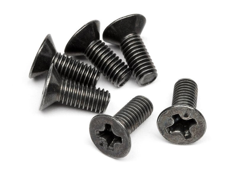 HPI-Z526 HPI Flat Head Screw M3 X 8mm (6 Pcs) [Z526] HPI