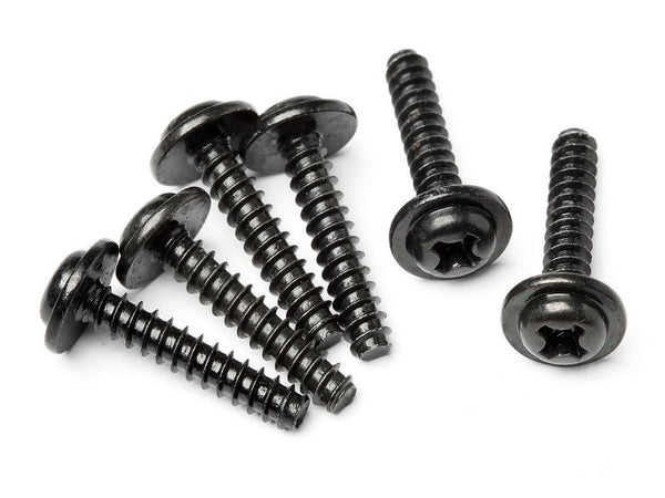 HPI-Z563 HPI TP. Flanged Screw M3X15mm (6Pcs) [Z563]