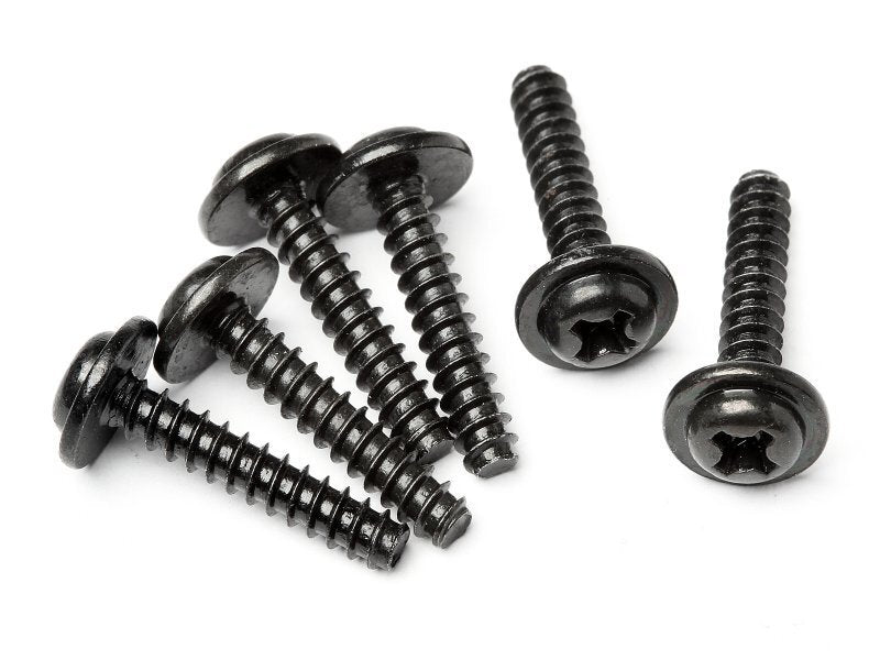 HPI-Z563 HPI TP. Flanged Screw M3X15mm (6Pcs) [Z563]