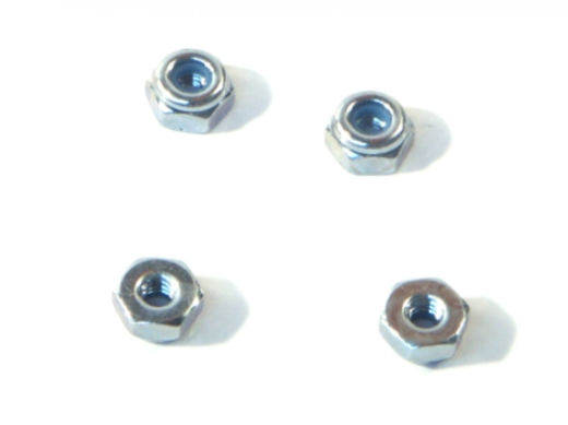 HPI-Z662 HPI Lock Nut M2 (4 Pcs) [Z662] HPI