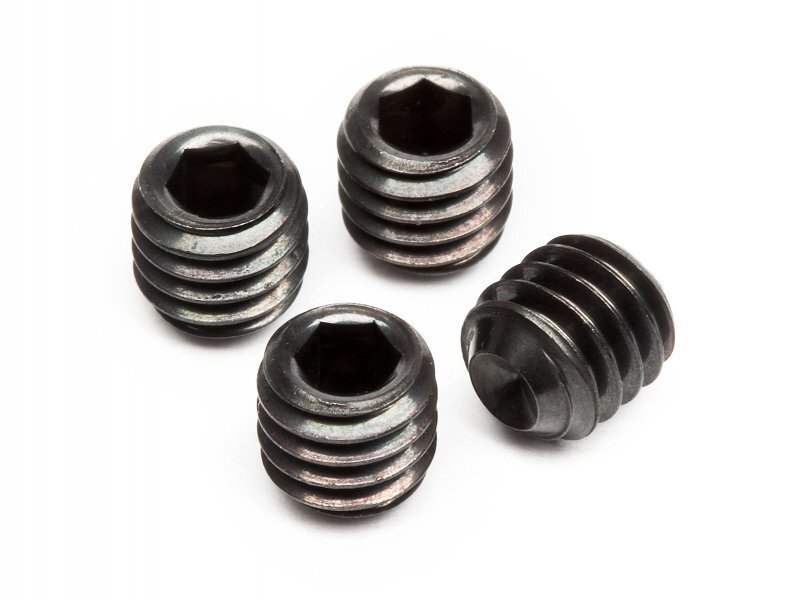 HPI-Z721 HPI Set Screw M4x4mm (4pcs) [Z721] HPI