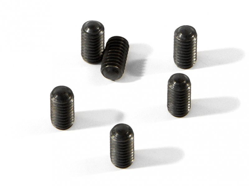 HPI-Z724 HPI Set Screw M4X8mm (Round Point/6Pcs) [Z724] HPI