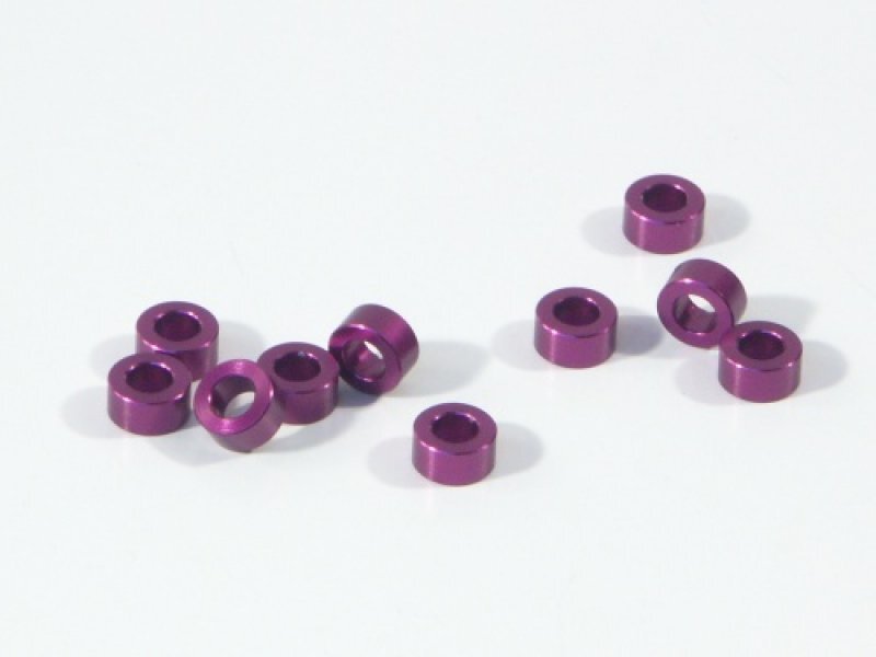HPI-Z819 HPI Aluminium Washer 3 X 6 X 3.0mm (Purple/10 Pcs) [Z819] HPI