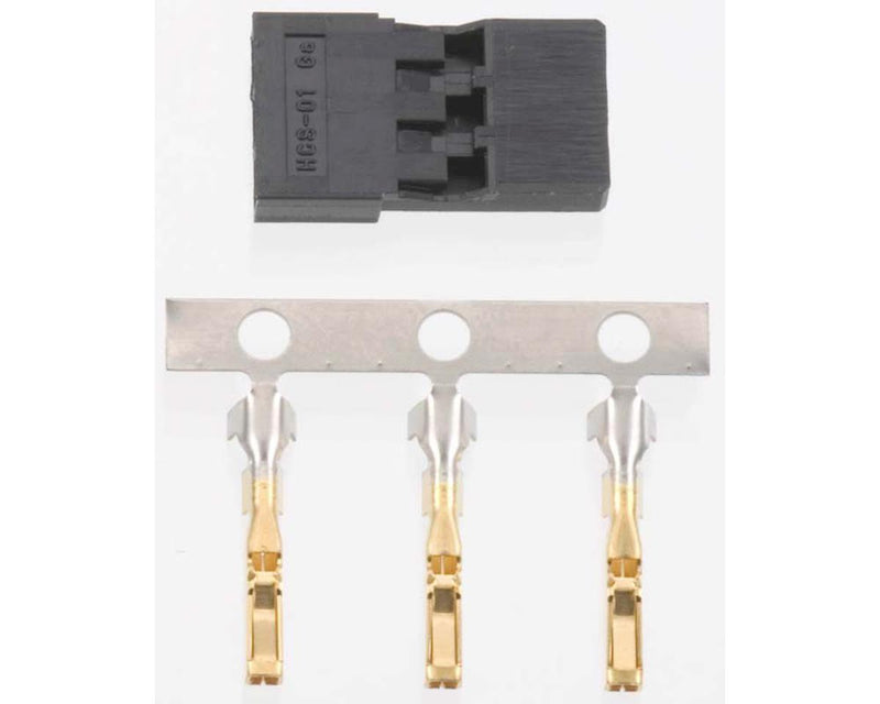 HRC54801 Hitec DIY Servo Connector and Contacts, 1pc