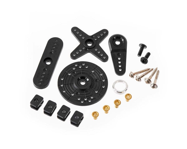 HRC55733 Hitec H25t Heavy Duty Horn And Hardware Set For Heli & Car