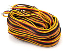 HRC57417 Hitec 3 Color Servo Wire 50ft (15.24m) HITEC