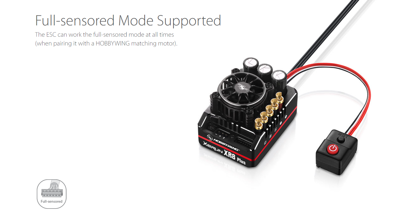 HW30113304 XERUN XR8 Plus G2S Hobbywing
