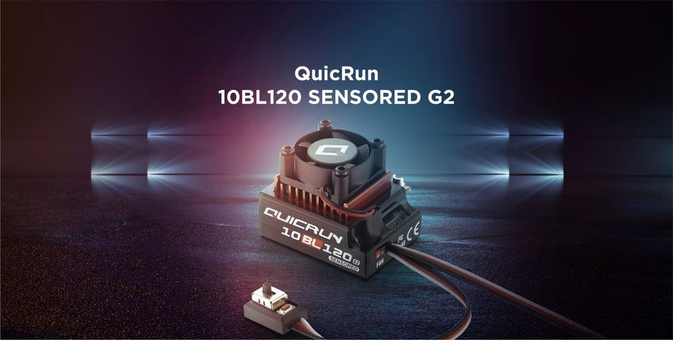 HW30125002 QUICRUN 10BL120-SENSORED G2 Hobbywing