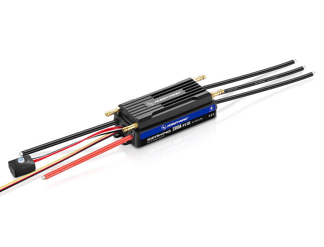HW30301201 HOBBYWING SEAKING 200A HV V4 SPEED CONTROL HOBBYWING