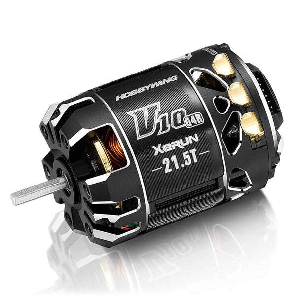 HW30401747 HOBBYWING XERUN V10 21.5T G4R BLACK MOTOR