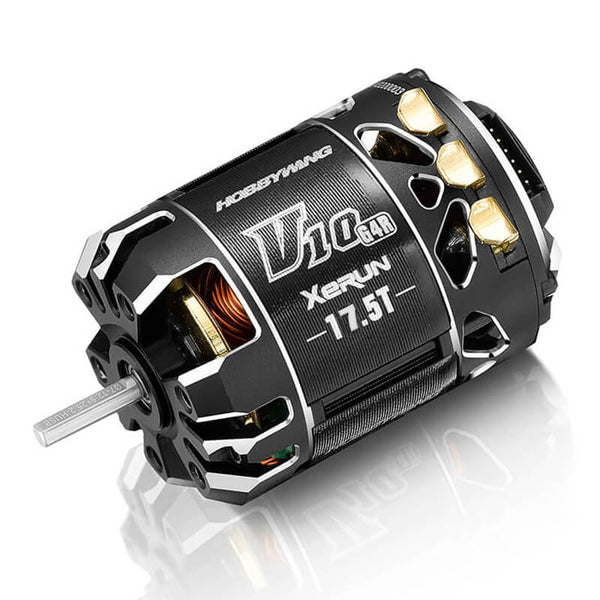 HW30401748 HOBBYWING XERUN V10 17.5T G4R BLACK MOTOR