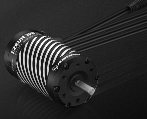 HW30402605 EZRUN 3652SD 4100KV BLACK G3 SENSORED MOTOR Hobbywing