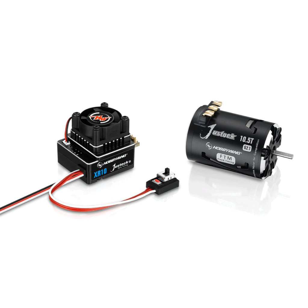 HW38020323 JUSTOCK COMBO-G3 ESC +JUSTOCK-G2.1-25.5T-MOTOR Hobbywing