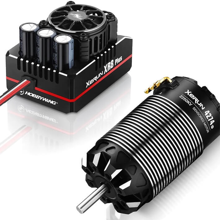 HW38020504 COMBO-XR8 Plus G2S-4274 G3-A 2250KV Hobbywing