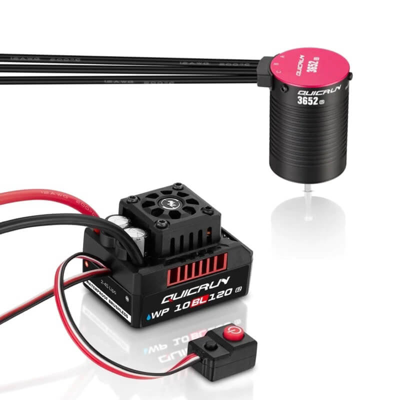 HW38030207 COMBO-QR10BL120 G2 &3652SL-3250KV-G2 Hobbywing