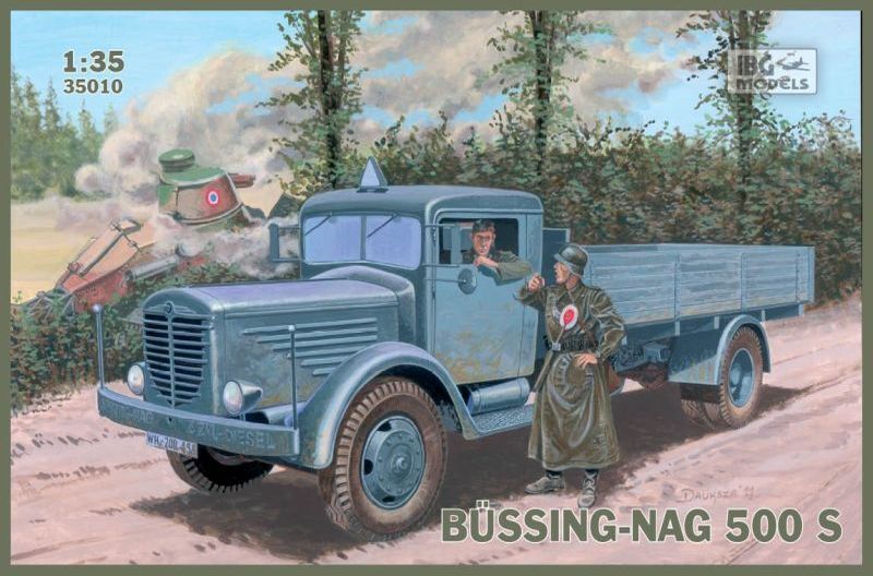 IBG35010 IBG 1/35 BUSSING-NAG 500S Plastic Model Kit [35010] IBG Models