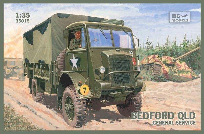 IBG35015 IBG 1/35 Bedford QLD General service Plastic Model Kit [35015] IBG Models