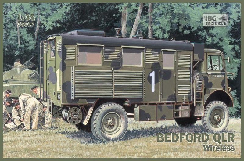 IBG35017 IBG 1/35 Bedford QLR Wireless Plastic Model Kit [35017] IBG Models