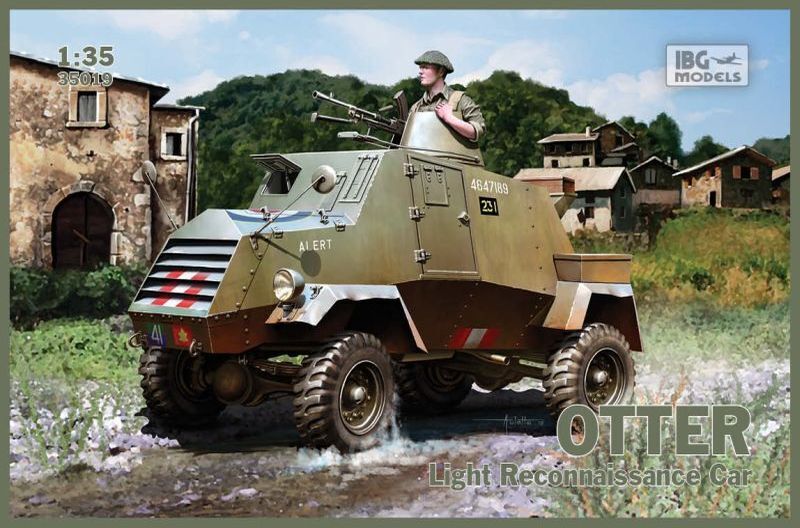 IBG35019 IBG 1/35 OTTER LIGHT RECONNAISANCE CAR Plastic Model Kit [35019] IBG Models