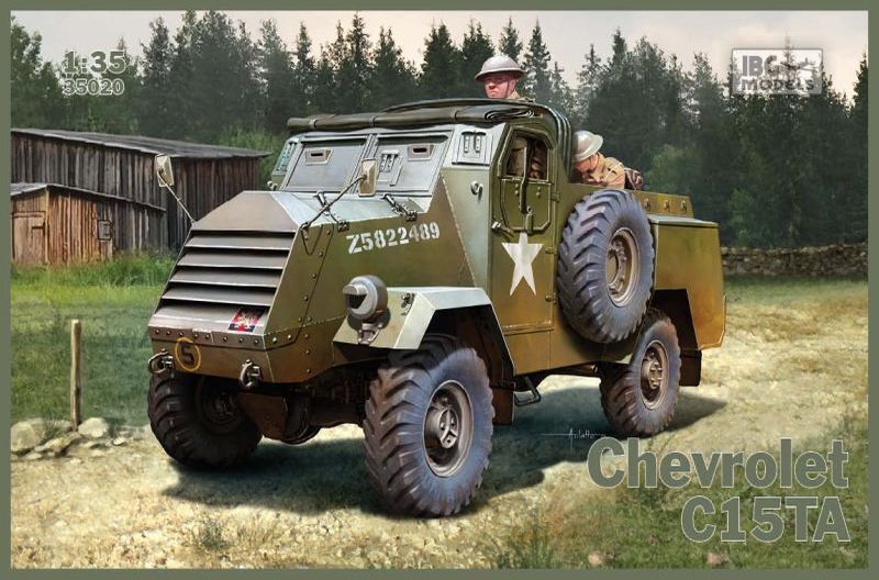 IBG35020 IBG 1/35 CHEVROLET C15TA Plastic Model Kit [35020] IBG Models