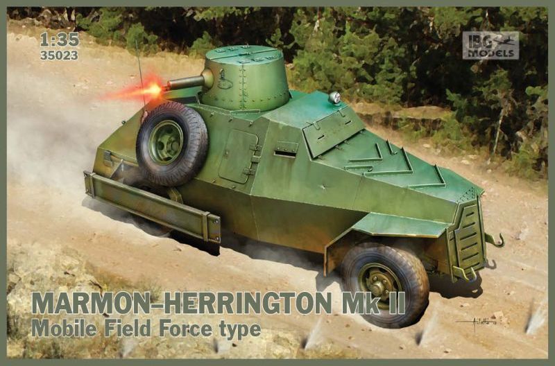 IBG35023 IBG 1/35 MARMON-HERRINGTON Mk.II Mobile Field Force type Plastic Model Kit [35023] IBG Models