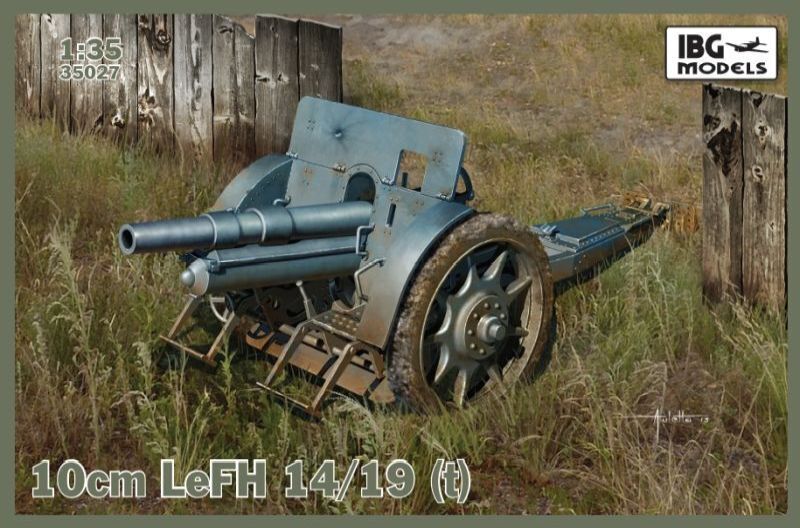 IBG35027 IBG 1/35 10cm LeFH 14/19 (t) Plastic Model Kit [35027] IBG Models