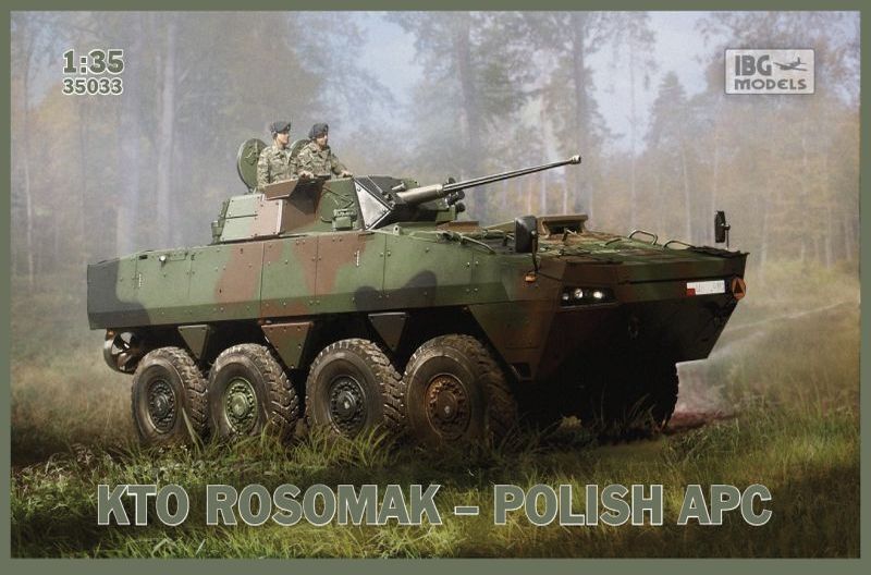IBG35033 IBG 1/35 KTO Rosomak Polish APC Plastic Model Kit [35033] IBG Models