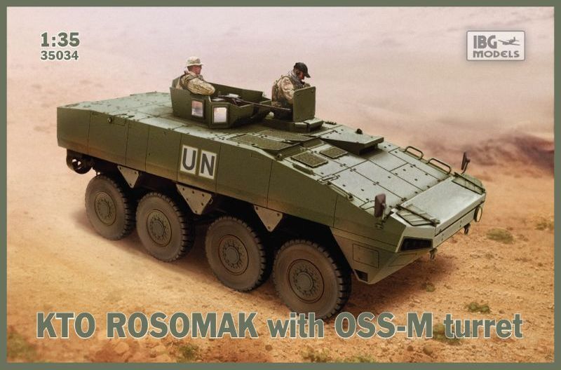 IBG35034 IBG 1/35 KTO Rosomak - Polish APC with the OSS-M turret Plastic Model Kit [35034] IBG Models