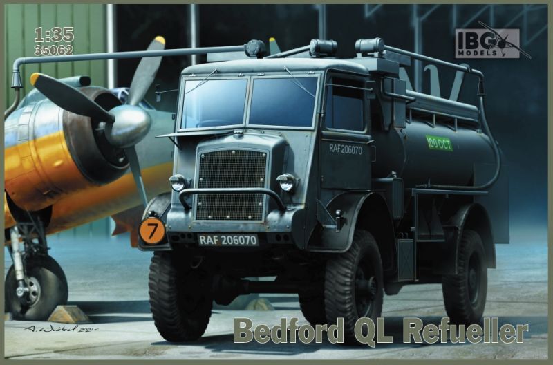 IBG35062 IBG 1/35 Bedford QL Refueller Plastic Model Kit [35062] IBG Models