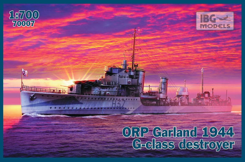 IBG700-07 IBG 1/700 ORP Garland 1944 G-class Destroyer Plastic Model Kit [700-07]