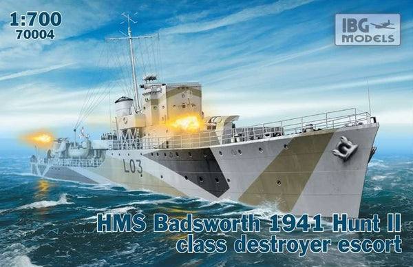 IBG70004 IBG 1/700 HMS BADSWORTH 1941 Hunt II class [70004]