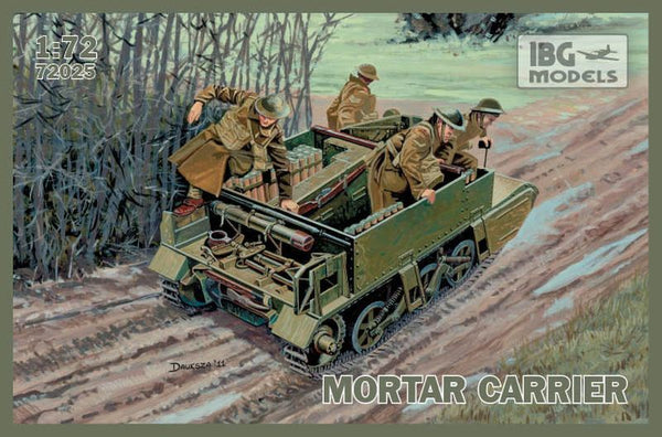 IBG72025 IBG 1/72 UNIVERSAL CARRIER I Mk.II MORTAR CARRIER Plastic Model Kit [72025]