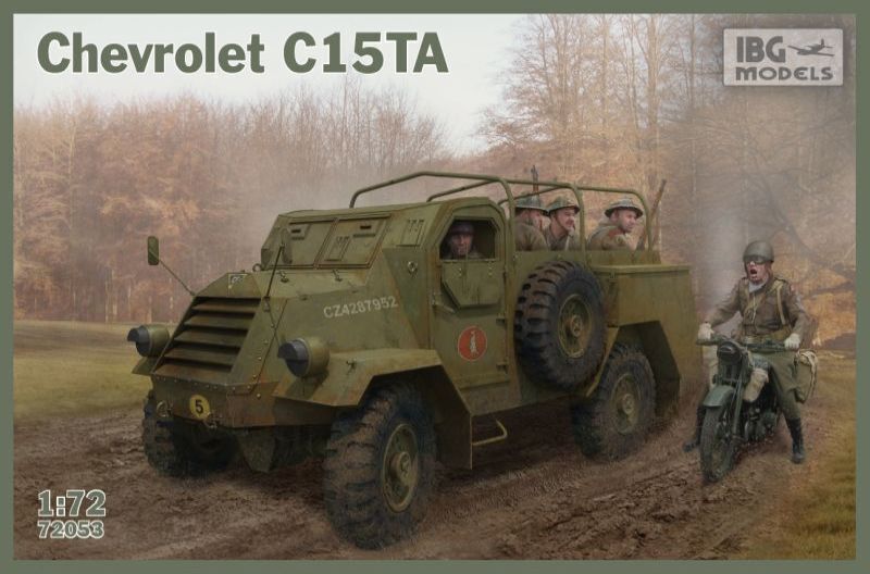 IBG72053 IBG 1/72 Chevrolet C15TA Plastic Model Kit [72053]