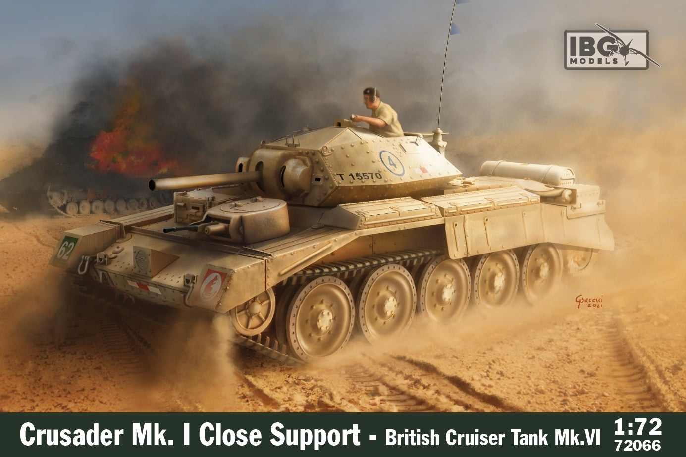 IBG72066 IBG 1/72 Crusader Mk.I CS British Close Support [72066] IBG Models