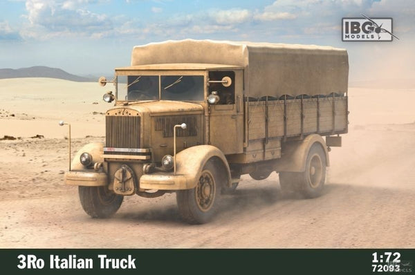 IBG72093 IBG 1/72 3Ro Italian Truck Plastic Model Kit [72093]