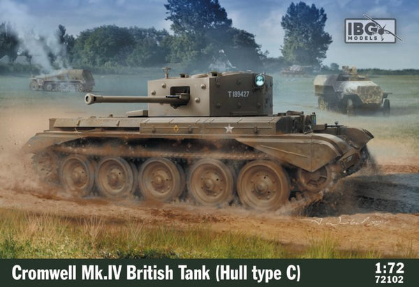 IBG72102 IBG 1/72 Cromwell Mk.IV British Tank (Hull Type C) Plastic Model Kit [72102]