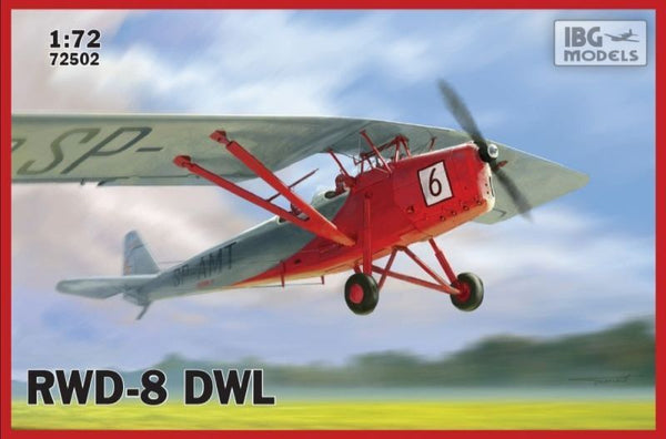 IBG72502 IBG 1/72 RWD-8 DWL Plastic Model Kit [72502]