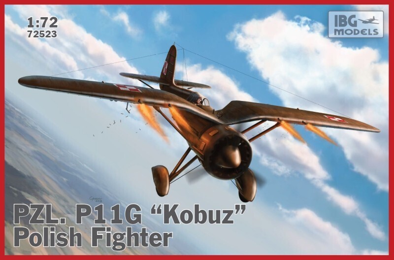 IBG72523 IBG 1/72 PZL P.11g "Kobuz" Plastic Model Kit [72523] IBG Models