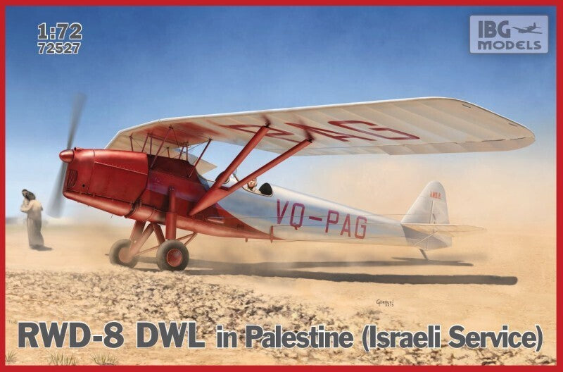 IBG72527 IBG 1/72 RWD-8 DWL in Palestine (Israeli Service) Plastic Model Kit [72527] IBG Models