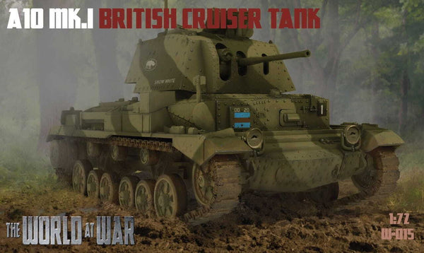 IBGWAW015 IBG 1/72 A10 Mk.I British Cruiser Tank Plastic Model Kit