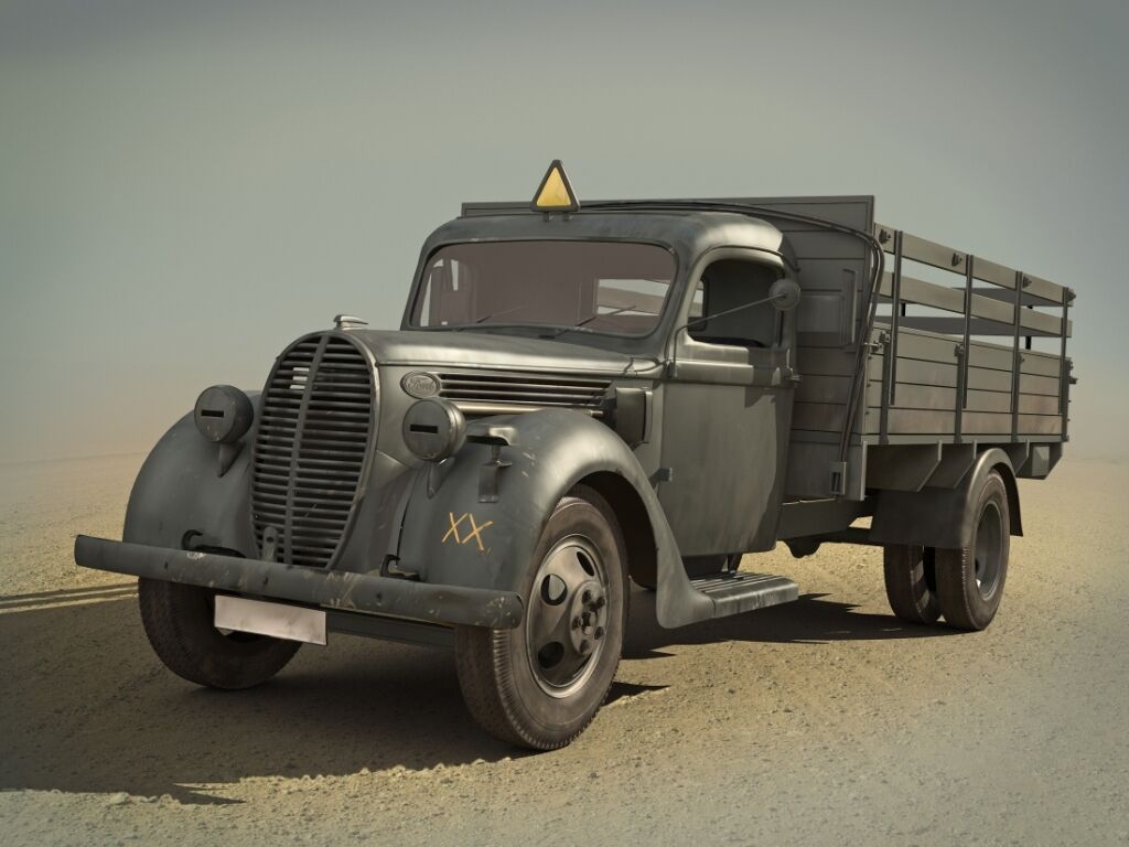 ICM 1/35 G917T (1939 Production) German Army Truck Plastic Model Kit
