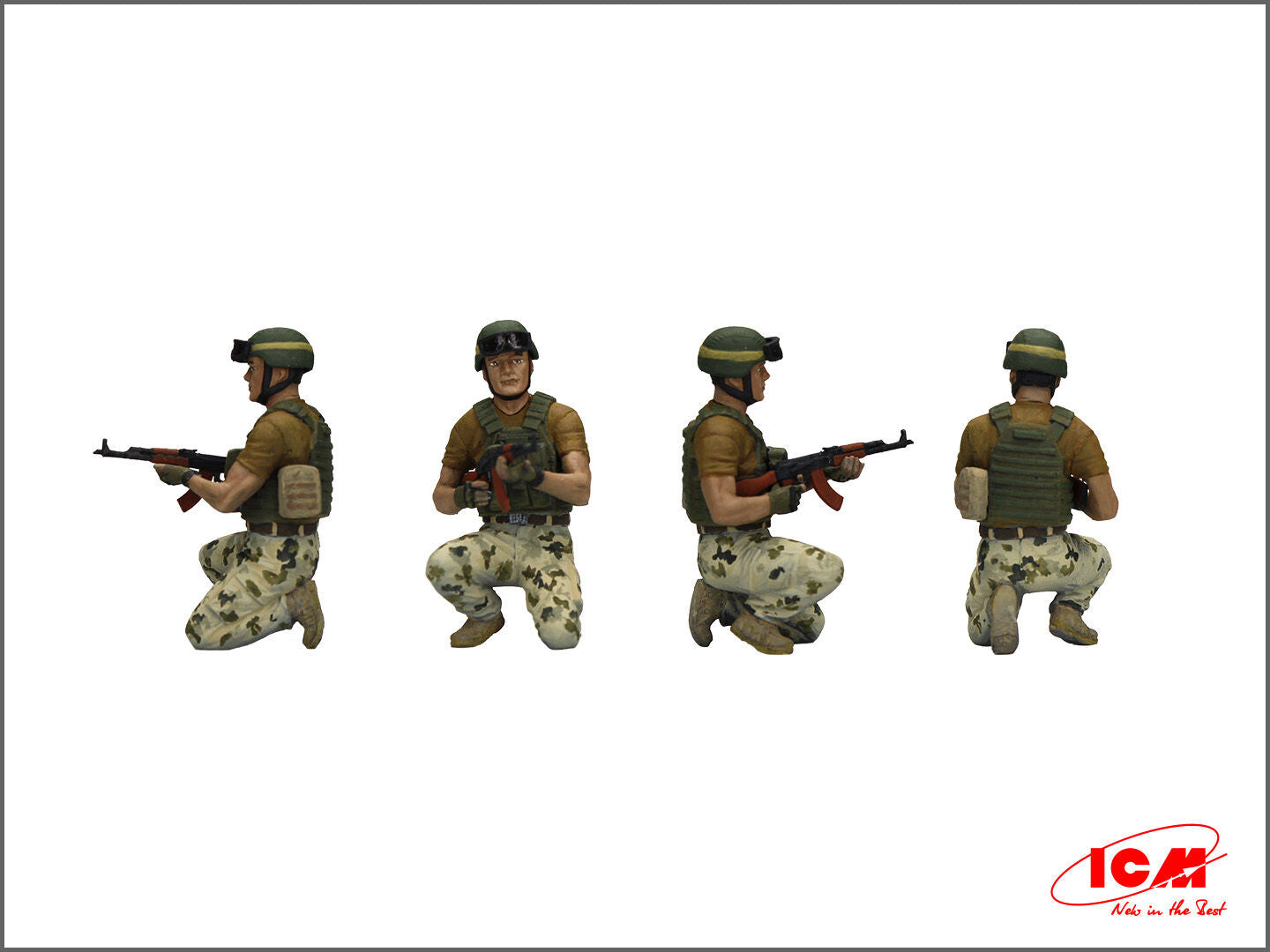 ICM 1/35 The crew of "Stugna-P" anti-tank complex Plastic Model Kit