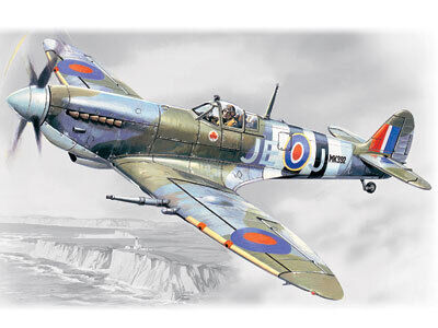ICM 1/48 Spitfire Mk.IX WWII British Fighter Plastic Model Kit