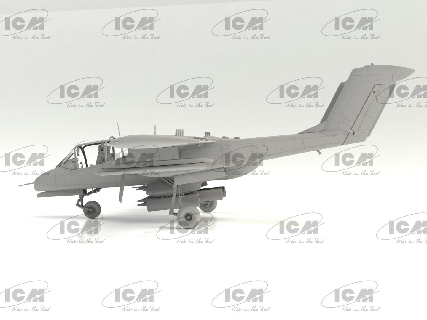 ICM 1/48 Bronco OV-10A US Navy Plastic Model Kit